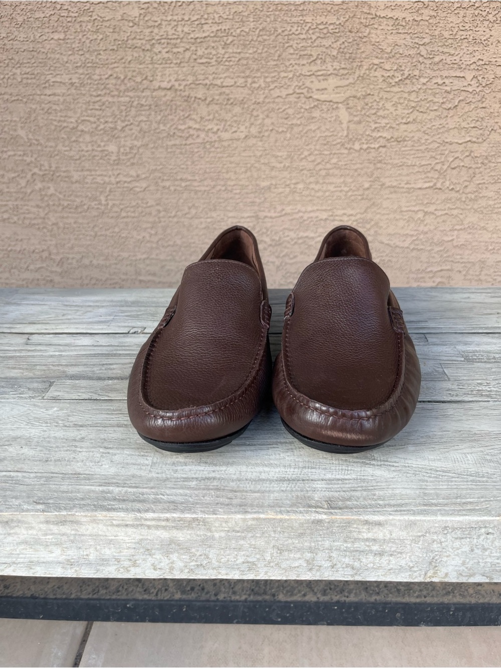 Florsheim Lago Venetian Men's Loafers Chocolate Leather 14 M 13425-202
